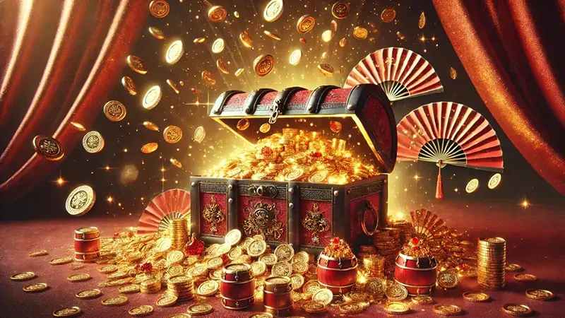 Layar mobile untuk menjelajahi reel permainan slot